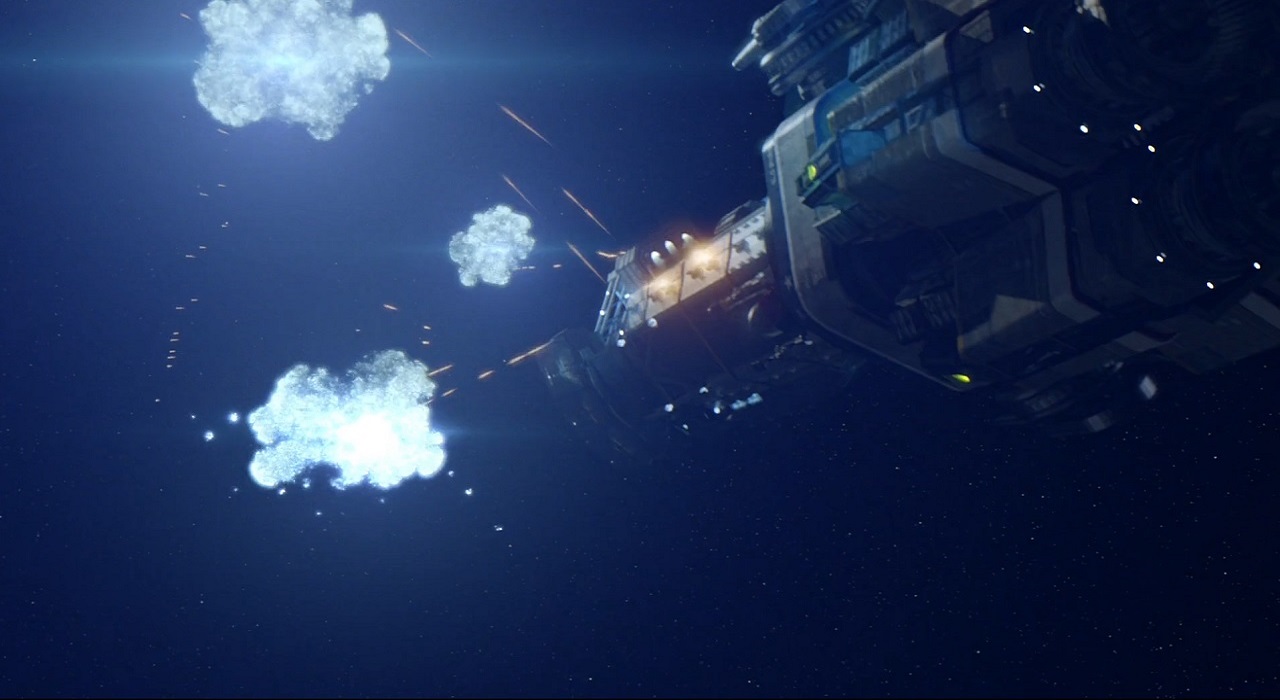 The Triple Point Battle in The Expanse